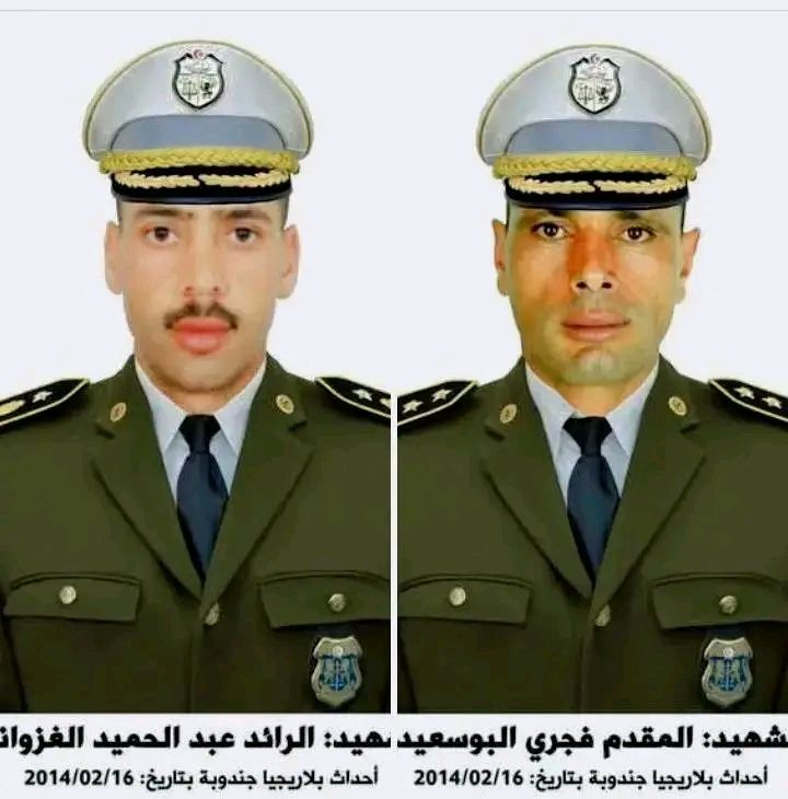 الحرس الوطني يحيي الذكرى الثانية عشرة لاستشهاد بطلي الواجب الوطني المقدّم الفجري البوسعيدي والرائد عبد الحميد الغزواني