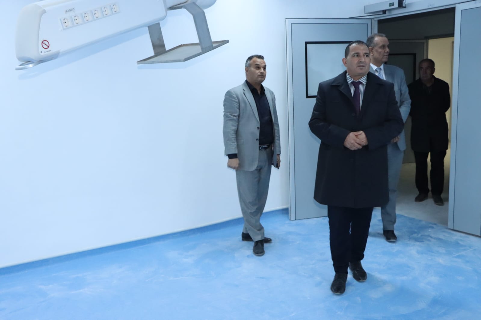  تفقد تقدم أشغال مشروع تطوير المستشفى المحلي بجمّال من محلي إلى جهوي.