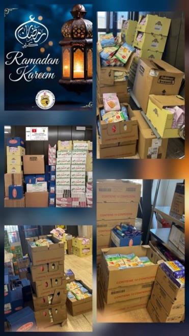 قنصلية تونس ببولونيا تقوم بتوزيع مساعدات غذائية وعينية لفائدة المودعين بالوحدات السجنية بمناسبة شهر رمضان المعظم