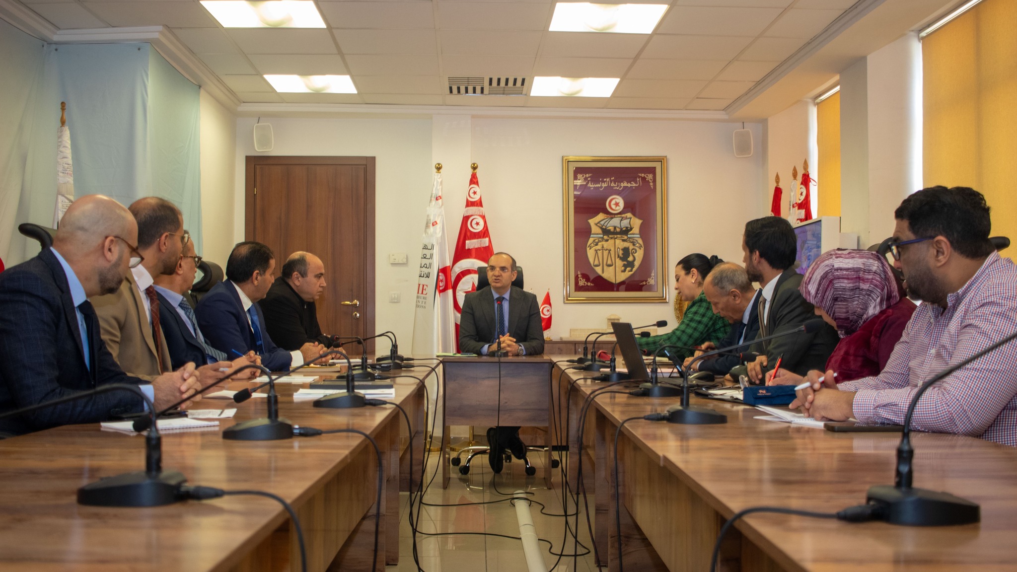 تركيز مشروع نظام الجودة محور جلسة عمل لمجلس هيئة الانتخابات