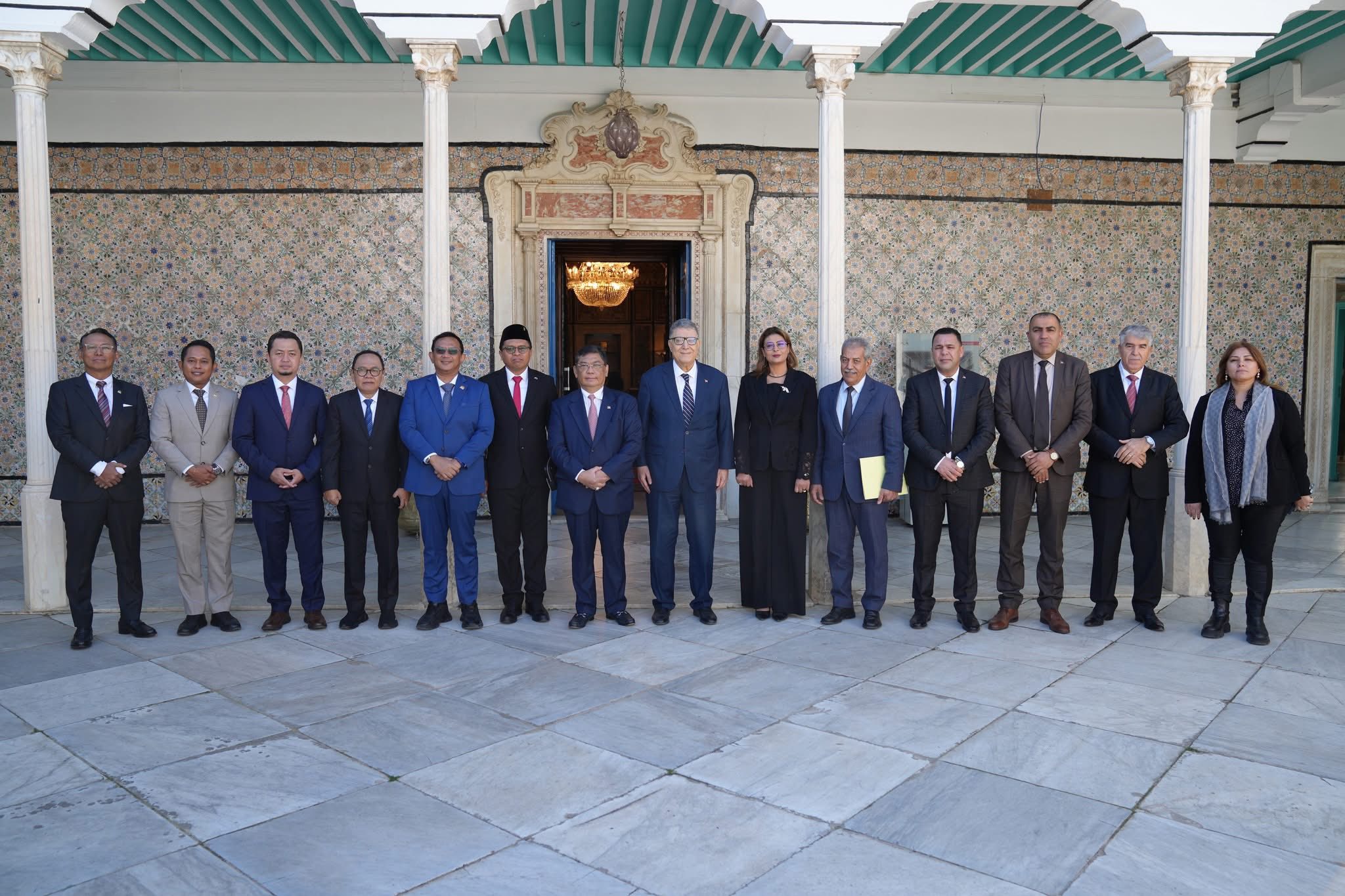 تعزيز التعاون بين تونس واندونيسيا محور جلسة عمل بين مجموعة التّعاون البرلماني مع البلدان الآسيوية ووفد من البرلمان الأندونيسي