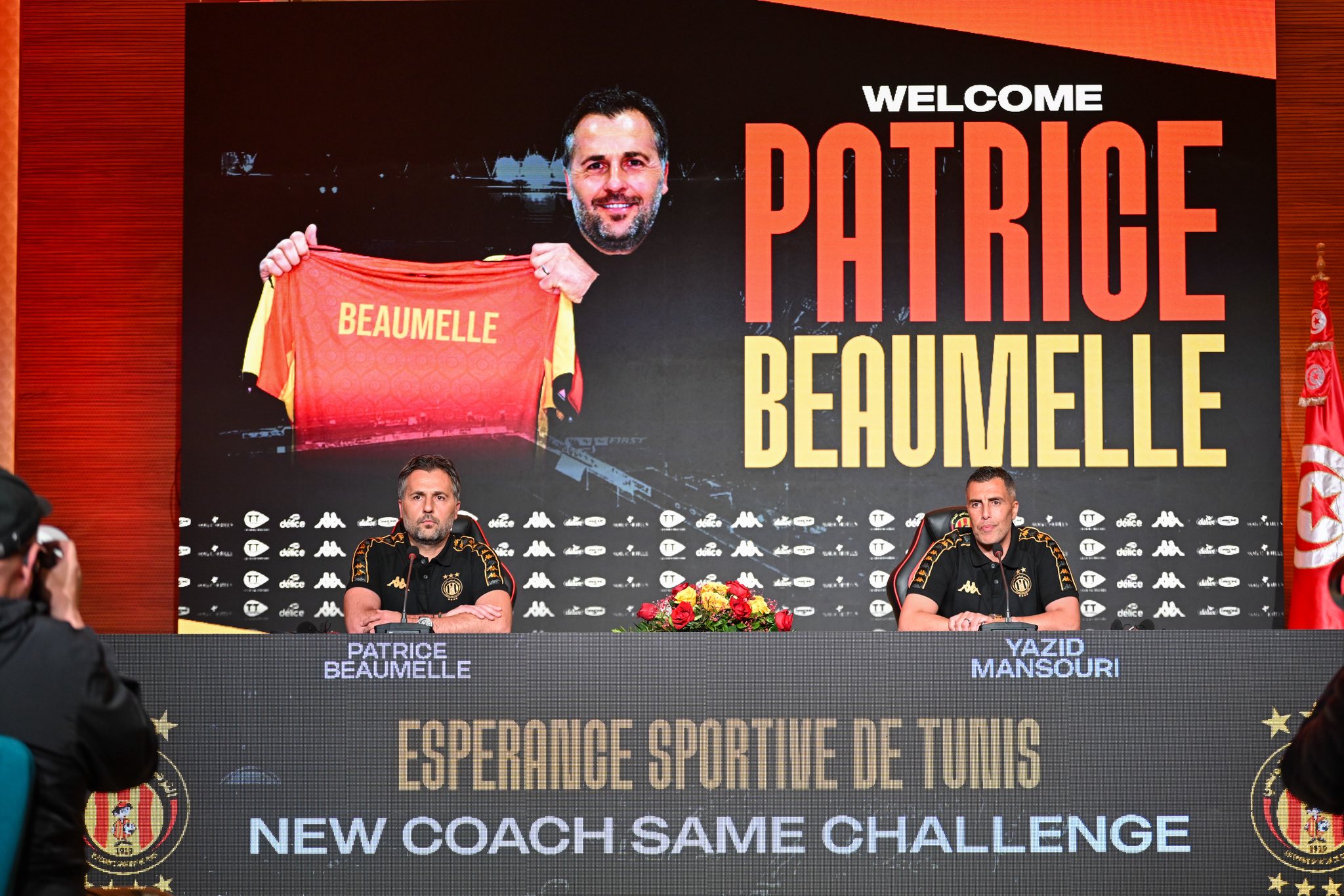 المدرب باتريس بوميل: "سأعمل جاهدا لتكريس عقيدة الترجي في كسب الألقاب وإسعاد جماهير الفريق"