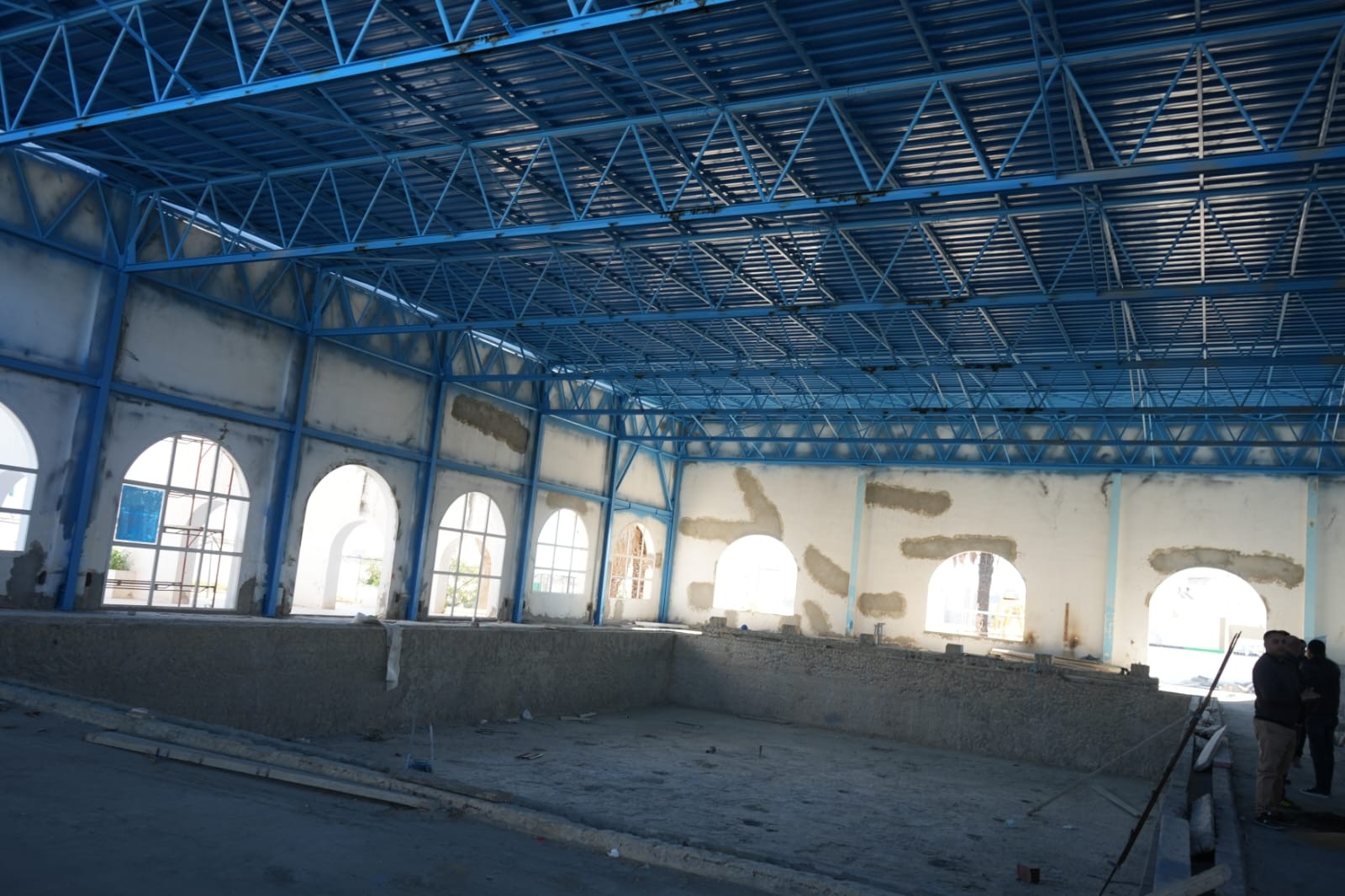 القيروان: تقدّم بـ40% في أشغال صيانة المسبح البلدي