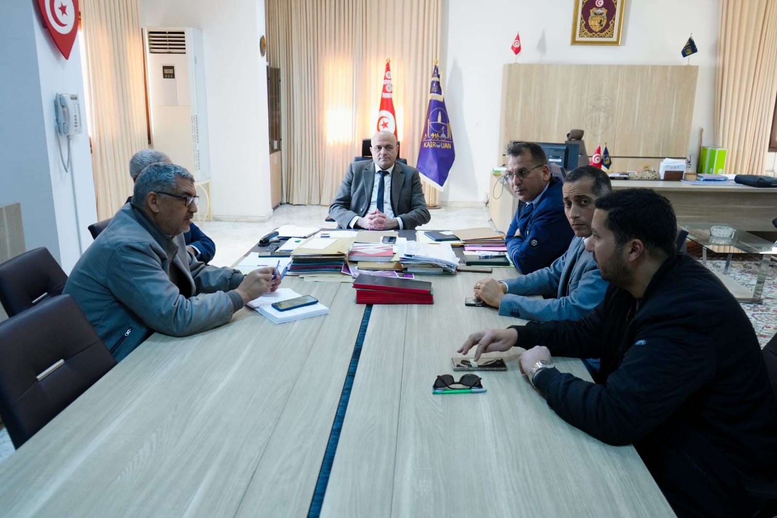 متابعة تحسين المنظومة المائية بمنطقة بريكات العرقوب