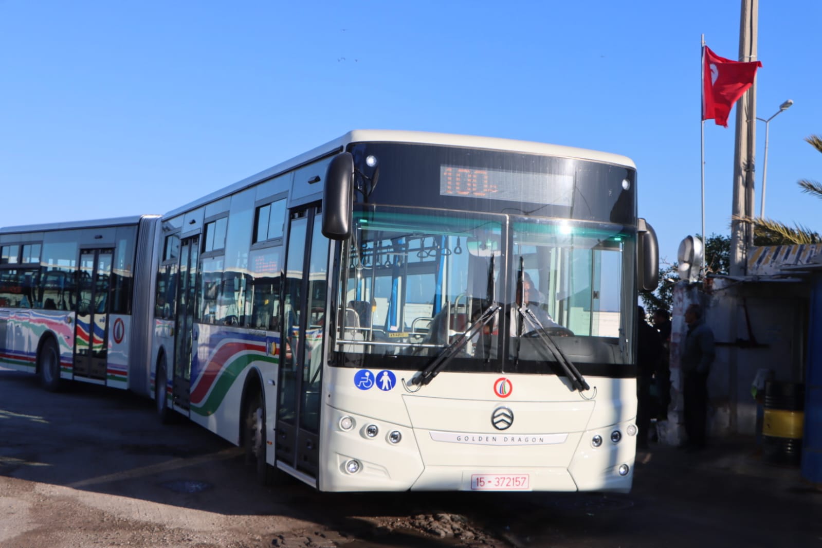 إقليم المنستير لشركة النقل بالساحل يتسلّم 10 حافلات جديدة