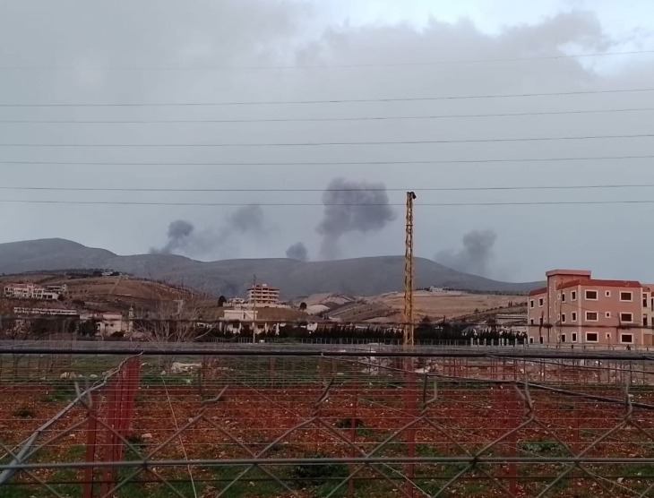 غارات صهيونية على شرقي لبنان