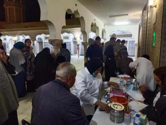 بن عروس: تأمين خدمات صحية ليلية للمصلّين بعدد من الجوامع ضمن فعاليات "رمضانيات صحية"