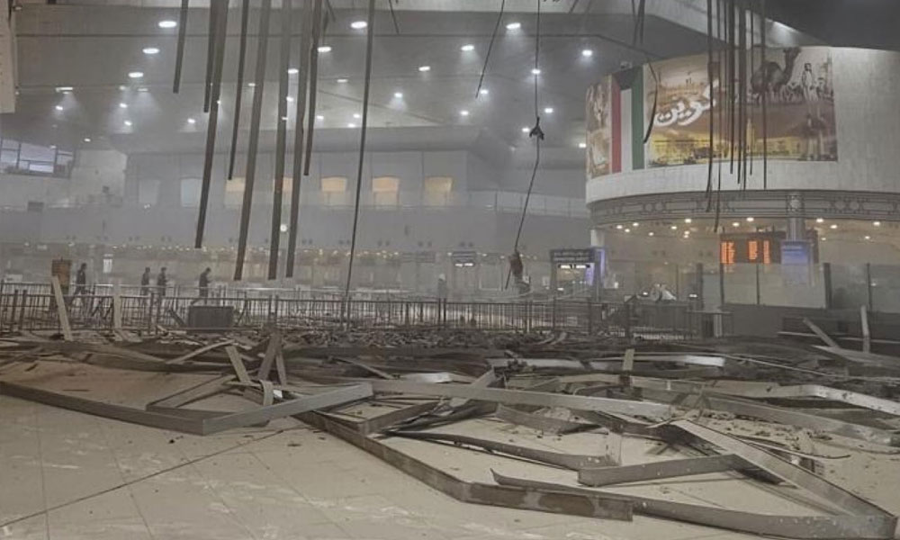 الكويت: طائرة ​مسيرة تستهدف ⁠مطار الكويت الدولي