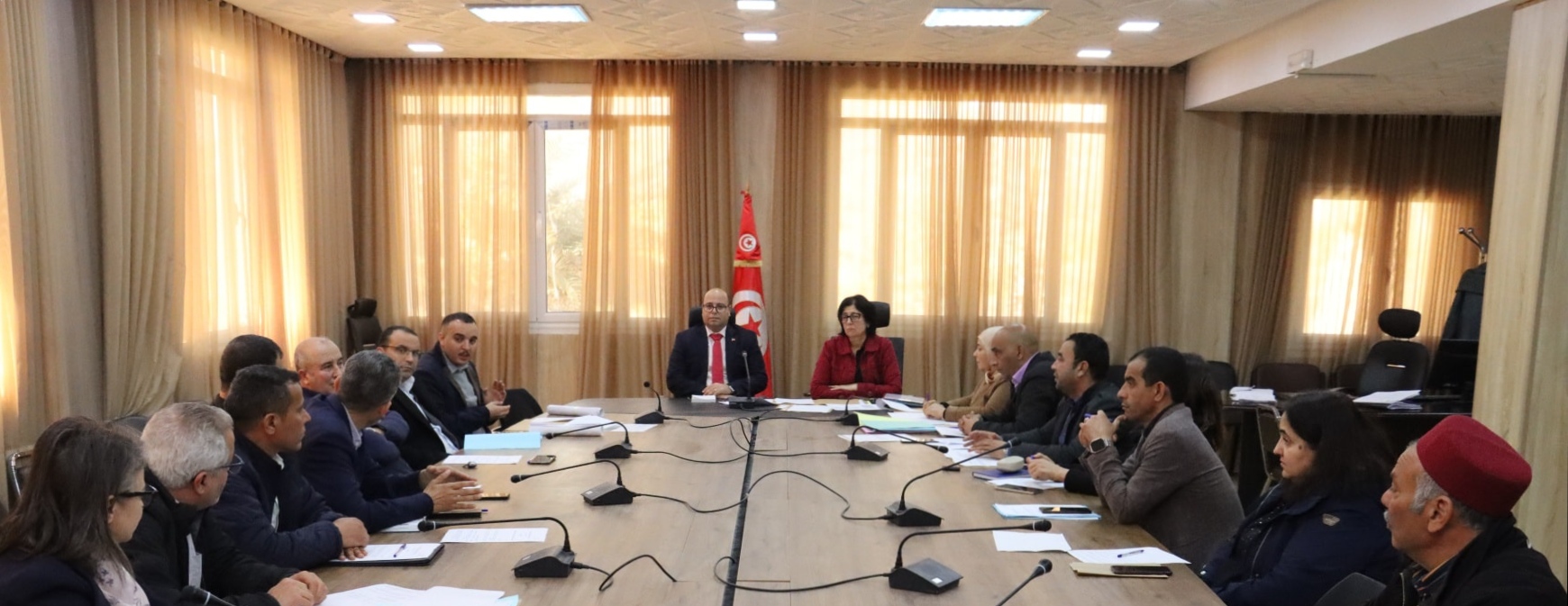 إجتماع اللجنة الجهوية لتوزيع الأعلاف المدعمة