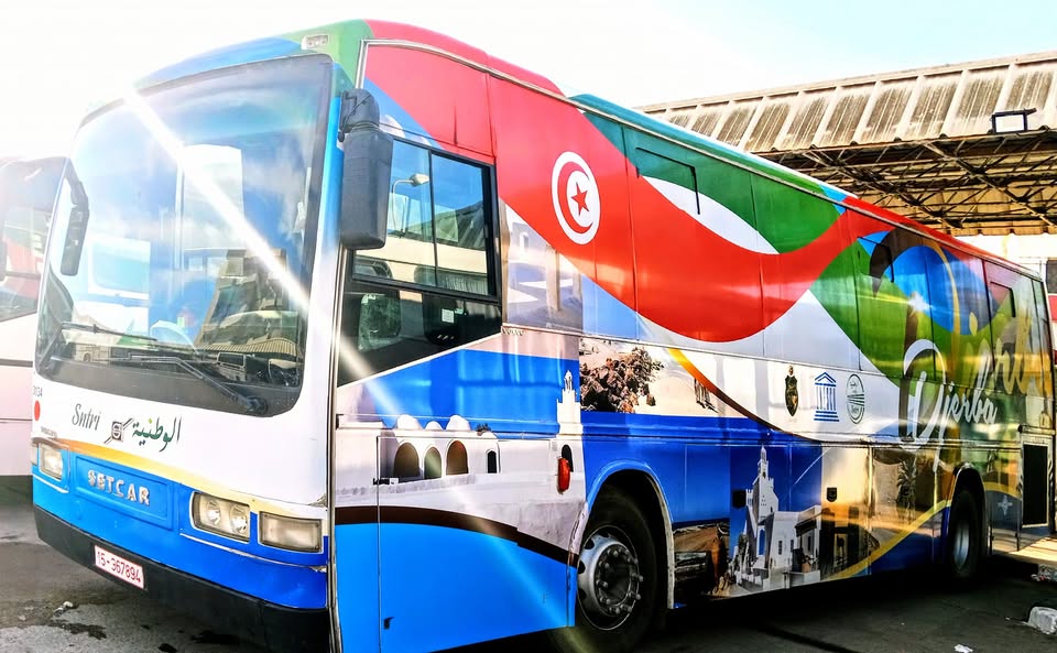 سفرات جديدة جربة تونس _ تونس جربة عبر الطريق السيارة بداية من يوم غد الاثنين
