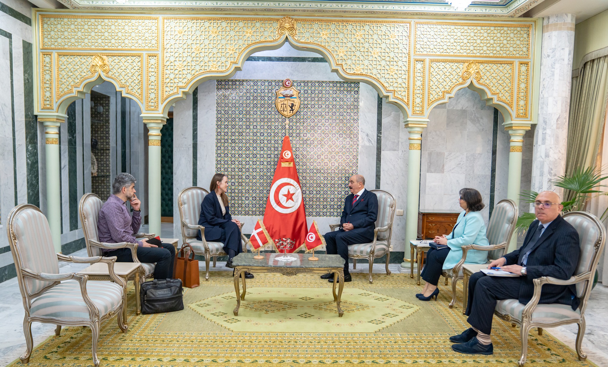 دعم العلاقات الثنائية أبرز محاور لقاء وزير الخارجية بسفيرة الدانمارك بتونس