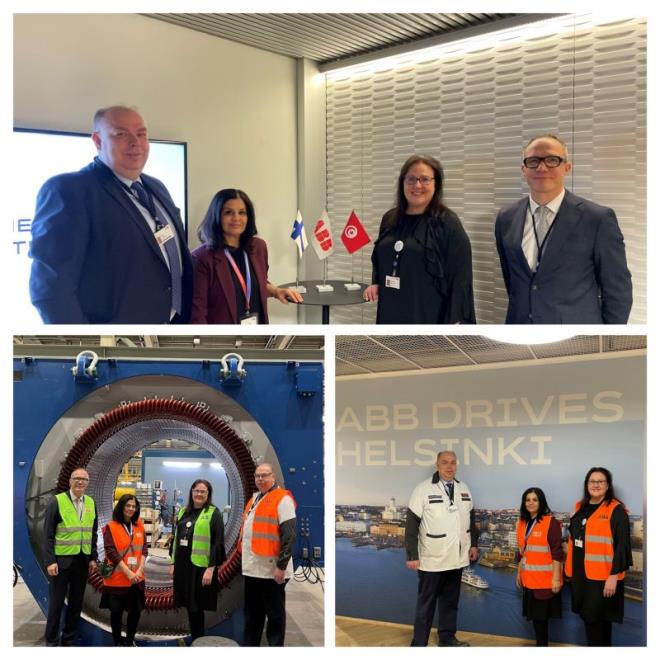 تطوير التعاون بين تونس وفنلندا في مجال الطاقة، وتبادل الخبرات في تكنولوجيا التشغيل الآلي