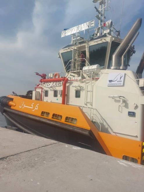 وصول الجرّار البحري السّادس "كركوان"، إلى ميناء حلق الوادي