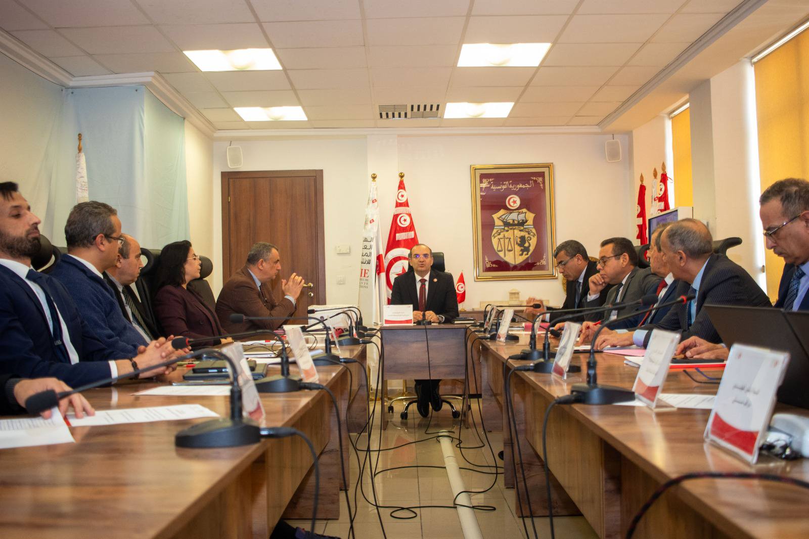 هيئة الانتخابات تصادق على نتائج قرعـــــــــة التناوب على عضويـــــــــة المجالس الجهوية والمحليــــــة