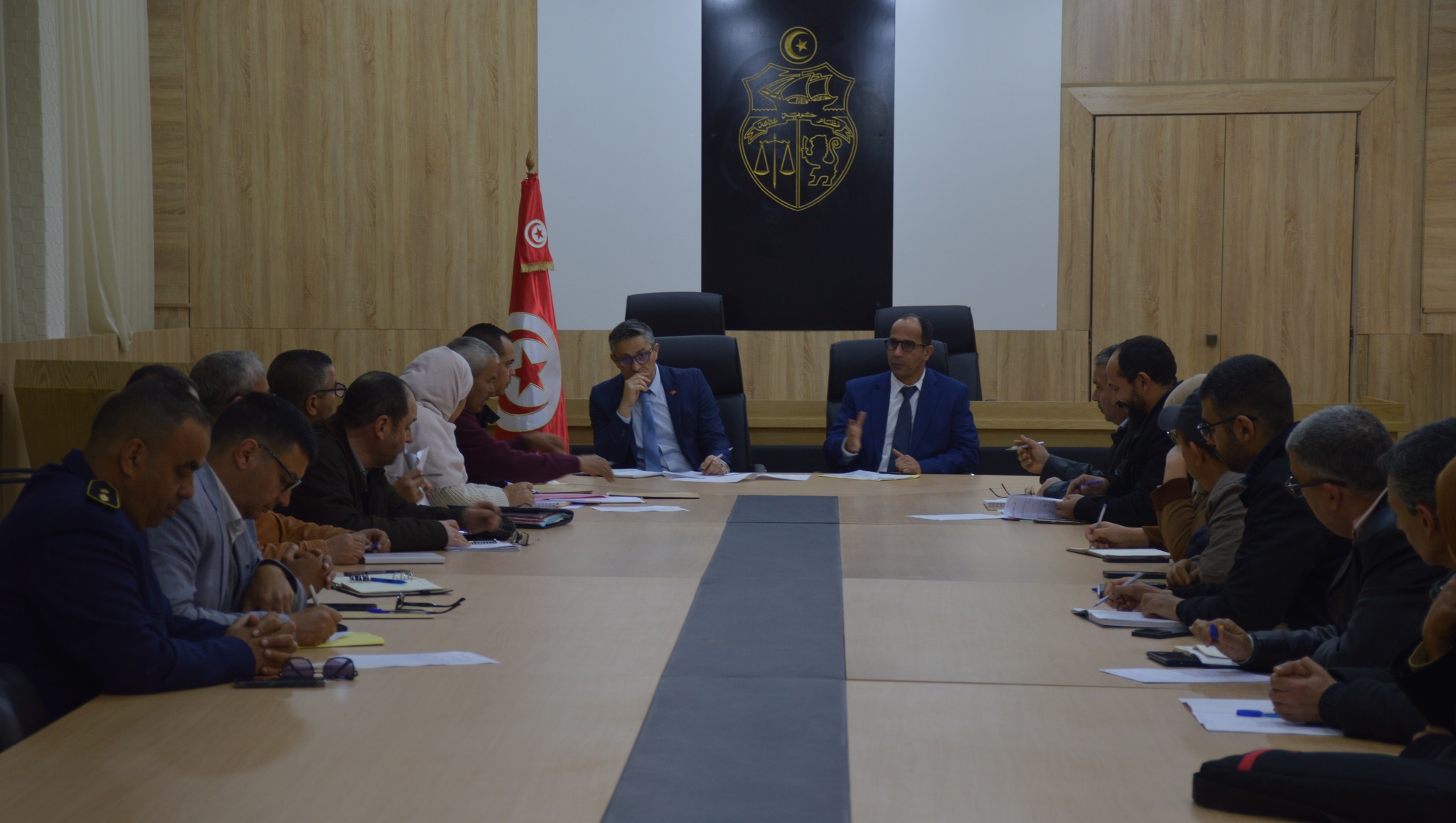 الكاف: استعراض نتائج معاينات أسوار المؤسسات التربوية التي تمثل خطرا وتهدد سلامة التلاميذ والإطار التربوي والإداري والمارة