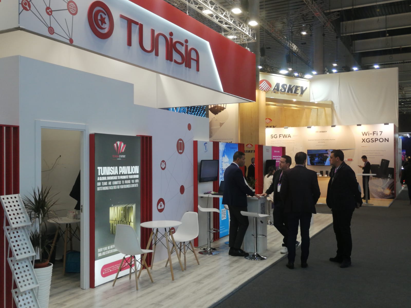 تونس تستعرض ابتكاراتها في الذكاء الاصطناعي والتكنولوجيا المالية بالمؤتمر العالمي للجوال ببرشلونة