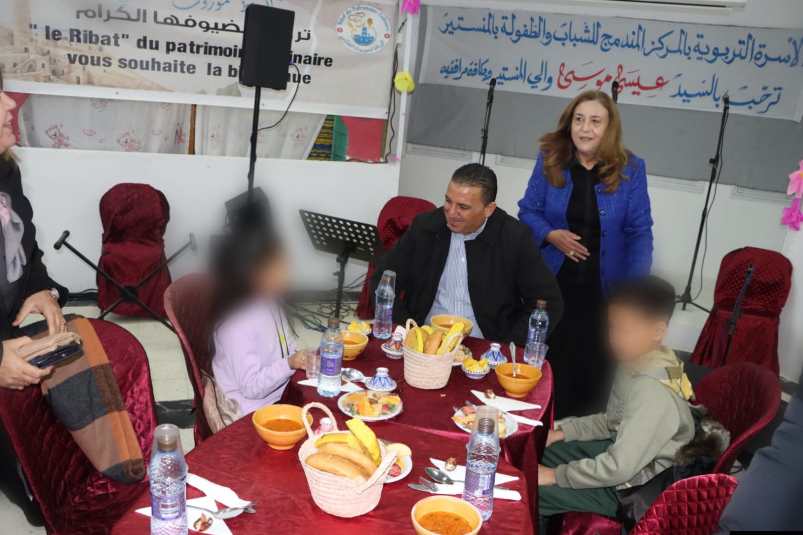 مأدبة إفطار لفائدة مكفولي المركز المندمج للشباب والطفولة بالمنستير وأوليائهم