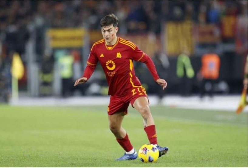 الإصابة تبعد الأرجنتيني ديبالا عن روما لشهر ونصف