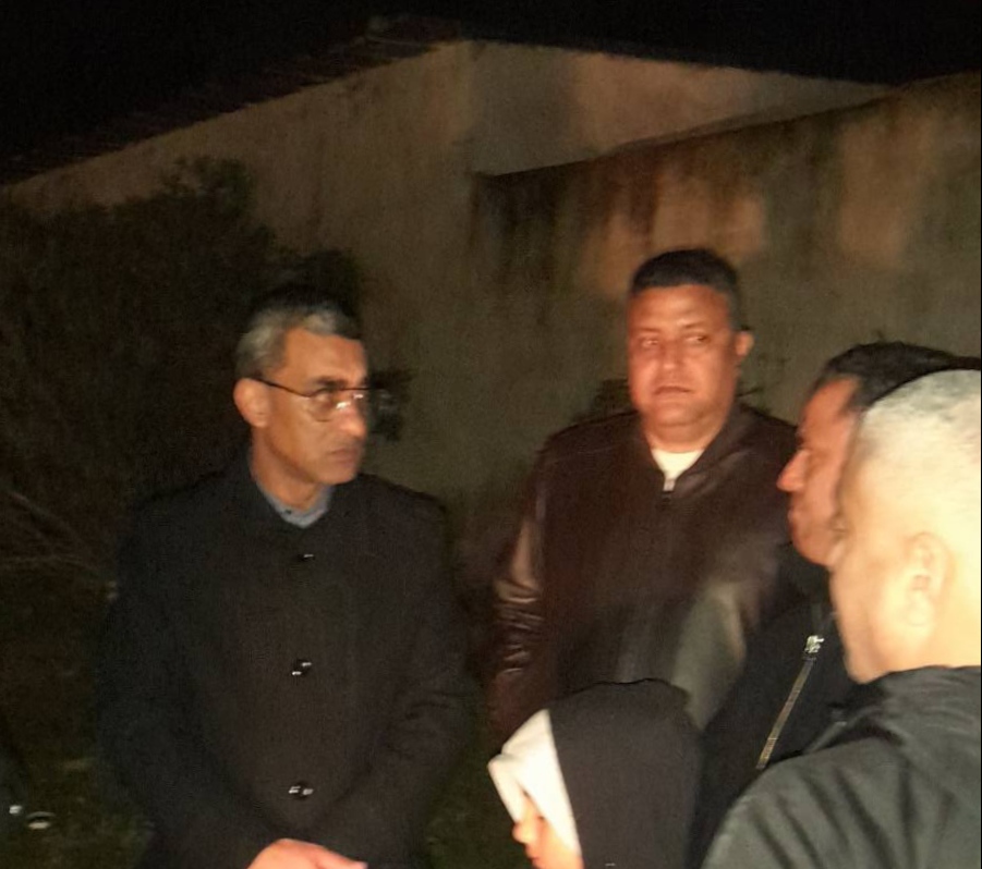 عطب  فجئي بقناة للماء الصالح للشرب بقصيبة،،السلط تتابع ميدانيا