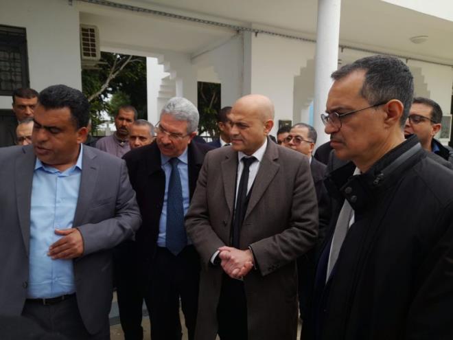 وزير الفلاحة يطلع على عدد من المشاريع الفلاحية بالقيروان