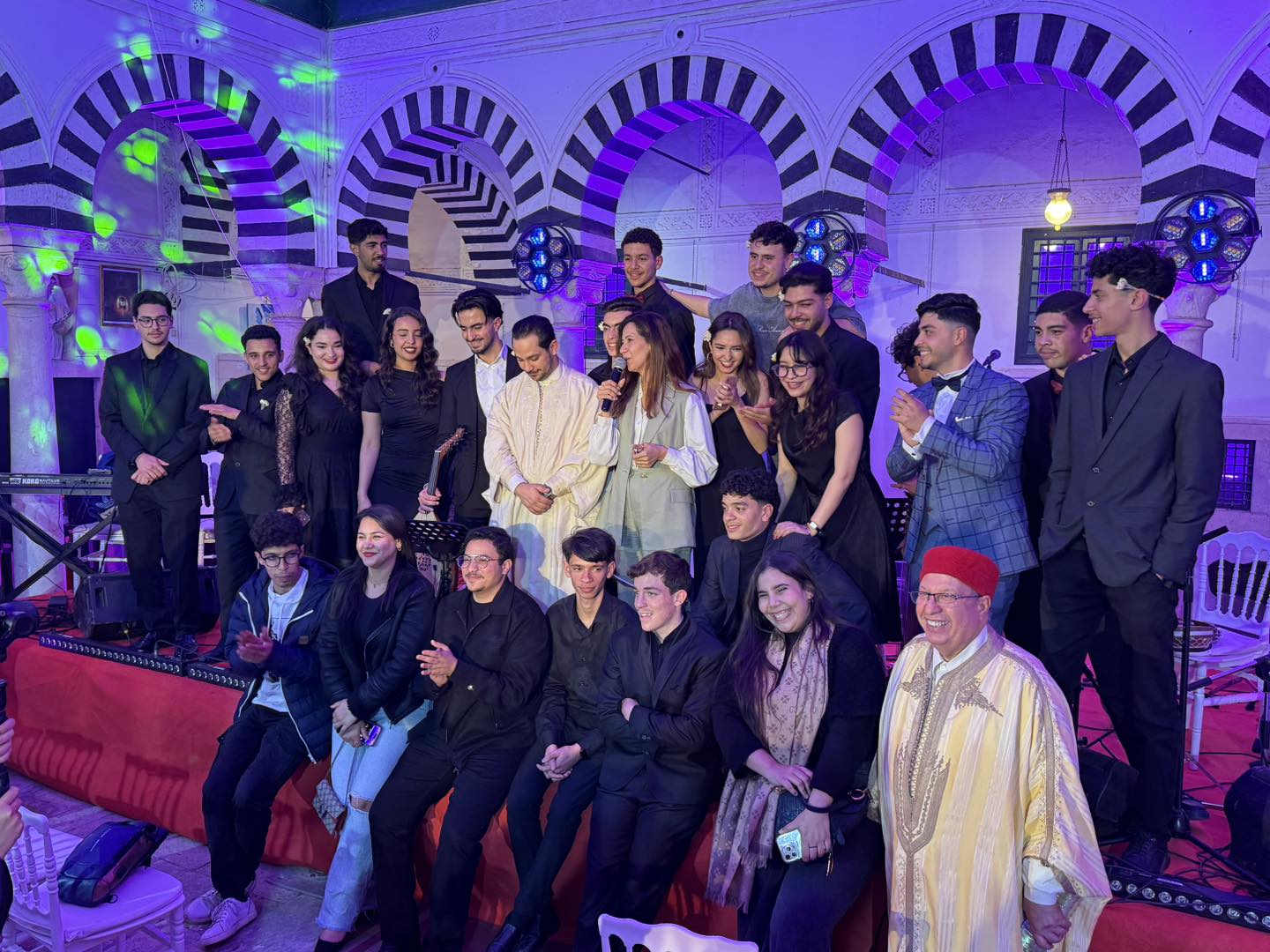 عرض فني تونسي في إطار فعاليات مهرجان ليالي السليمانية