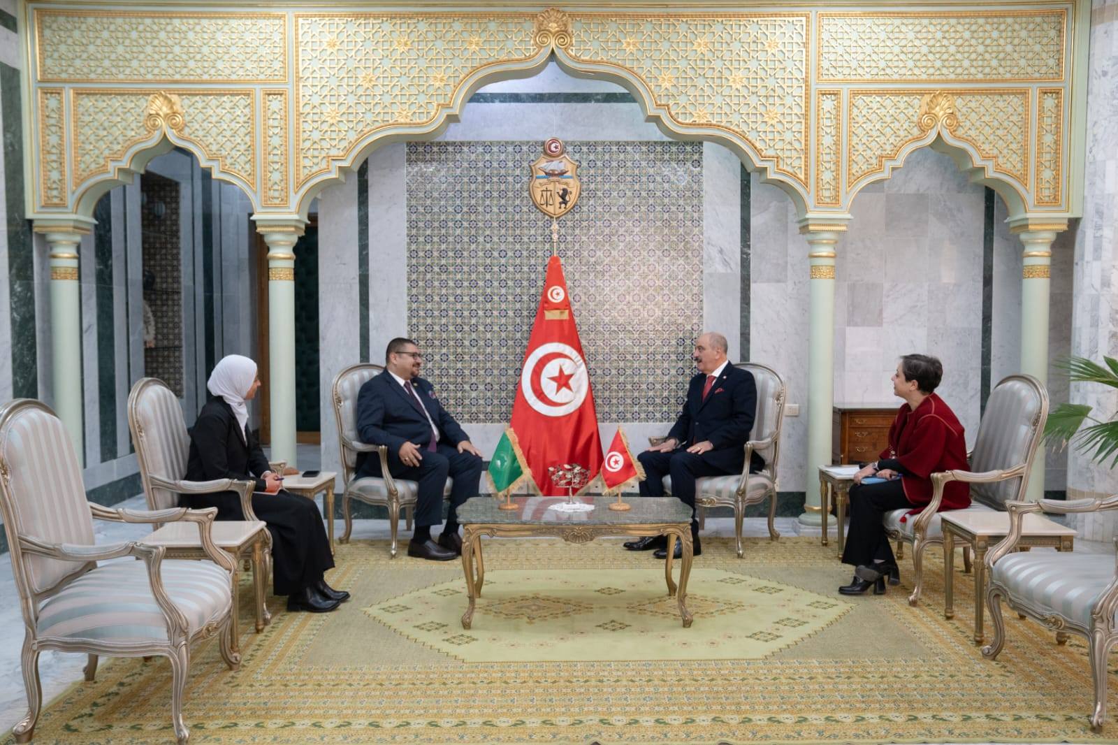 وزير الخارجية يستقبل المدير التنفيذي لمركز التميّز الإفريقي للأسواق الشاملة