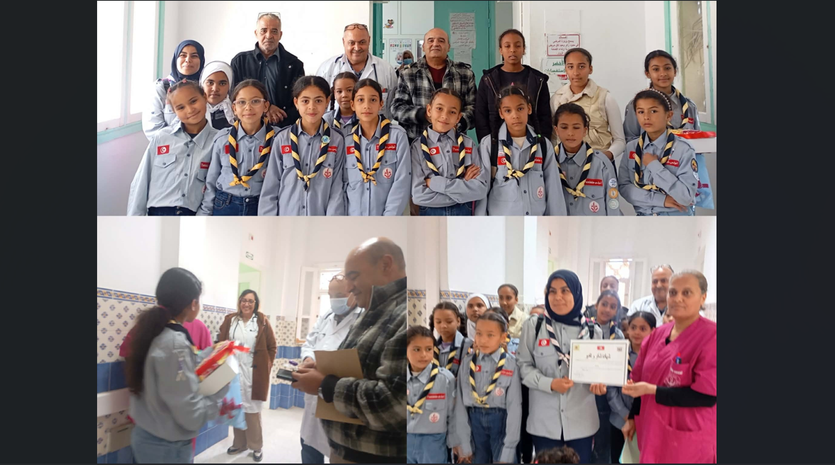 فرع الكشافة التونسية بزاوية العرب بدقاش: مبادرة “هدية العيد” لأطفال المستشفى الجهوي بـتوزر