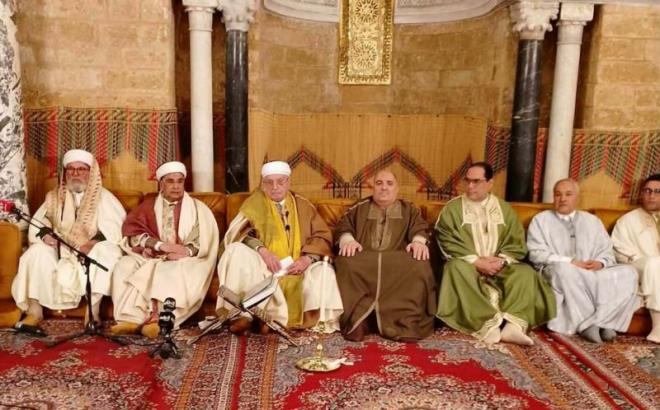 موكب ديني بجامع الزيتونة المعمور احتفاء بليلة القدر