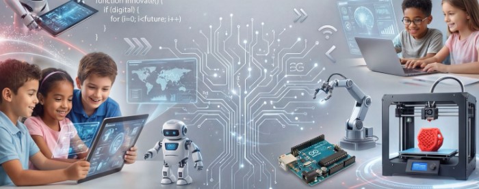 سيدي بوزيد: 15 مدرسة ابتدائية تشارك في الملتقى الجهوي للإبداعات الرقمية والتكنولوجية