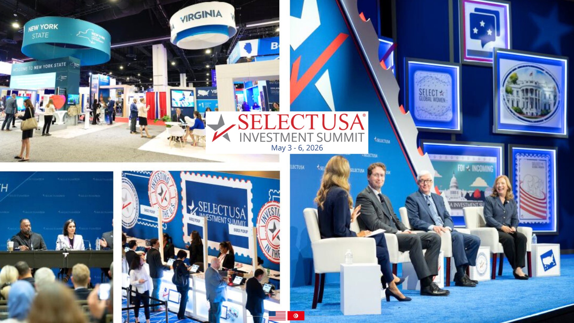 سفارة الولايات المتحدة الأمريكية بتونس تدعو الشركات التونسية إلى المشاركة في قمّة للاستثمار والتكنولوجيا