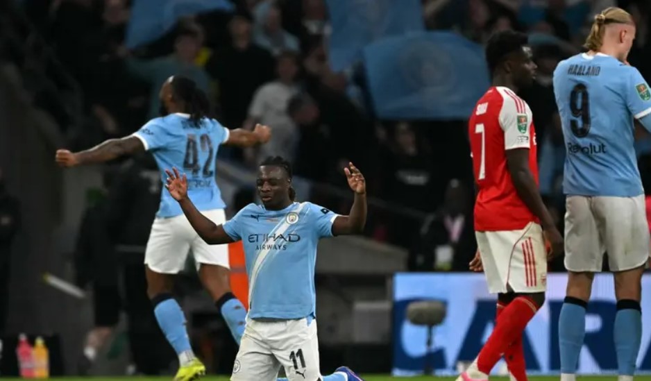 كأس الرابطة الانقليزية :مانشستر سيتي يهزم أرسنال ويحرز اللقب