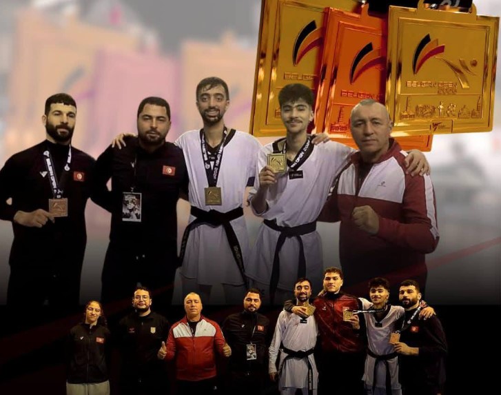 الدورة الدولية للتايكواندو ببلجيكا: ذهبيتان وبرونزية لتونس