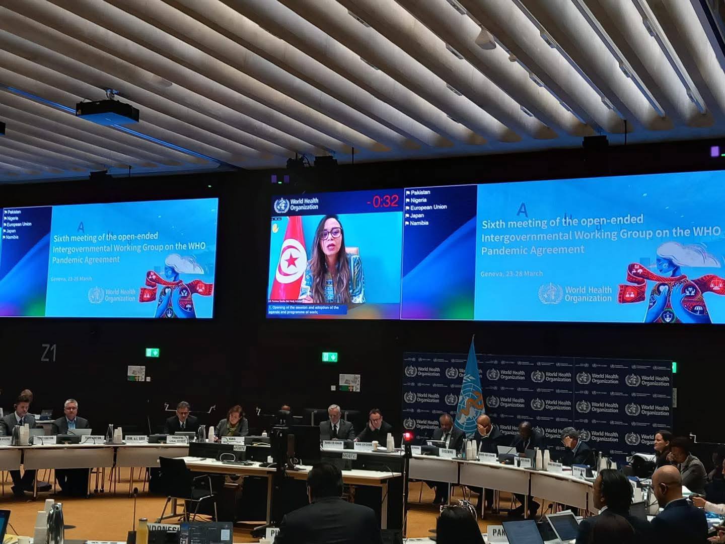 تونس تواصل دورها القيادي في صياغة اتفاق دولي للجوائح الصحية