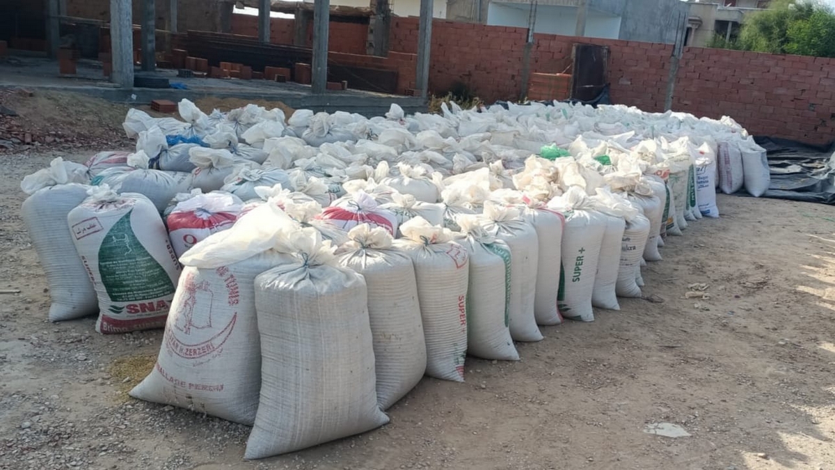 منوبة: حجز 2,5 طنّا من الشعير العلفي