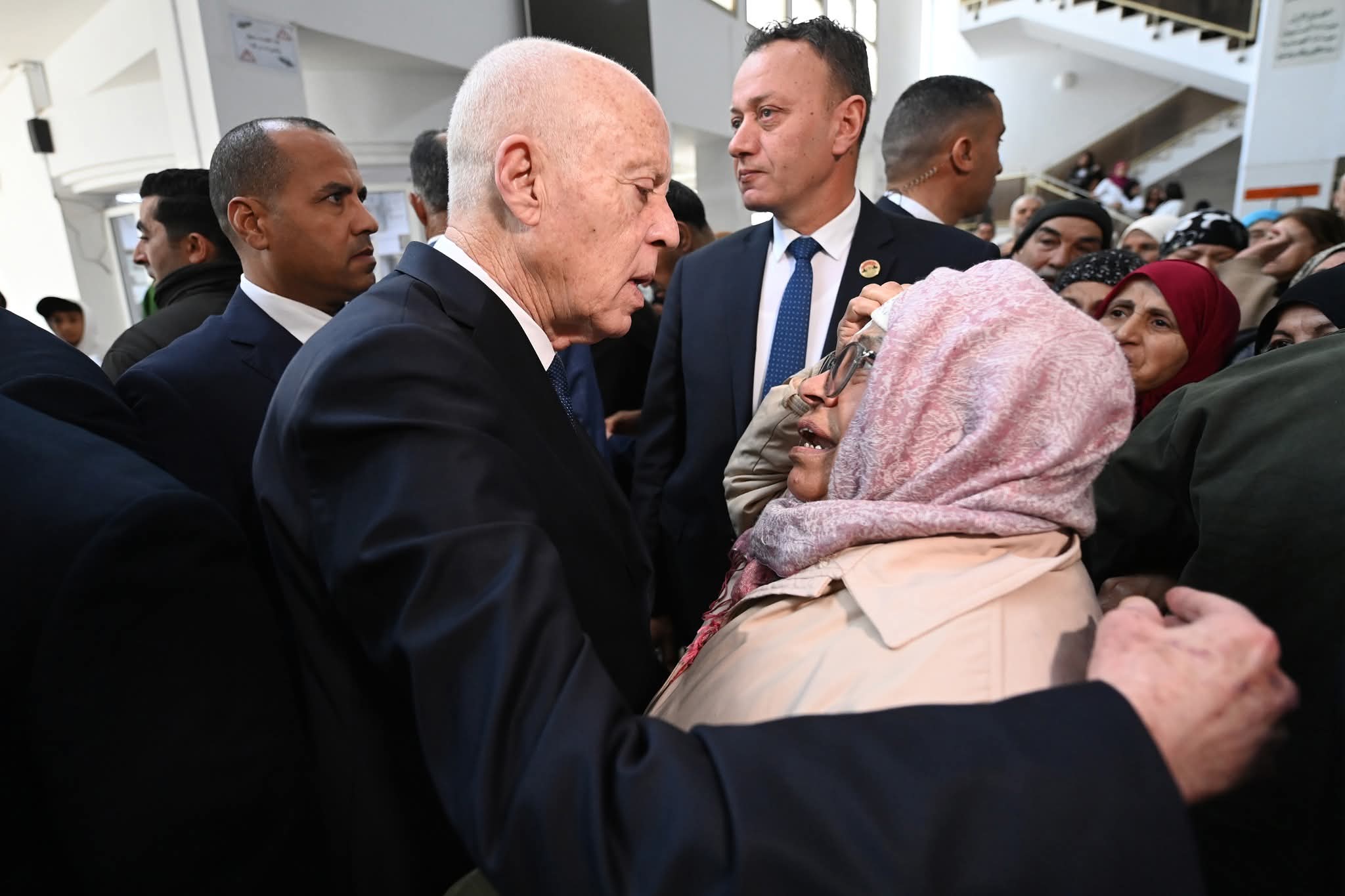 سعيد يقوم بزيارة ميدانية لمصحة العمران والصيدلية المركزية