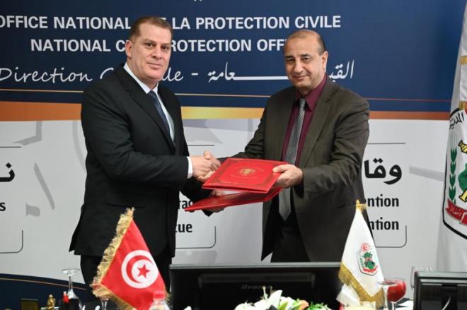 توقيع اتفاقية بين الديوان الوطني للحماية المدنية والمجمع الكيميائي من أجل تعزيز اجراءات السلامة