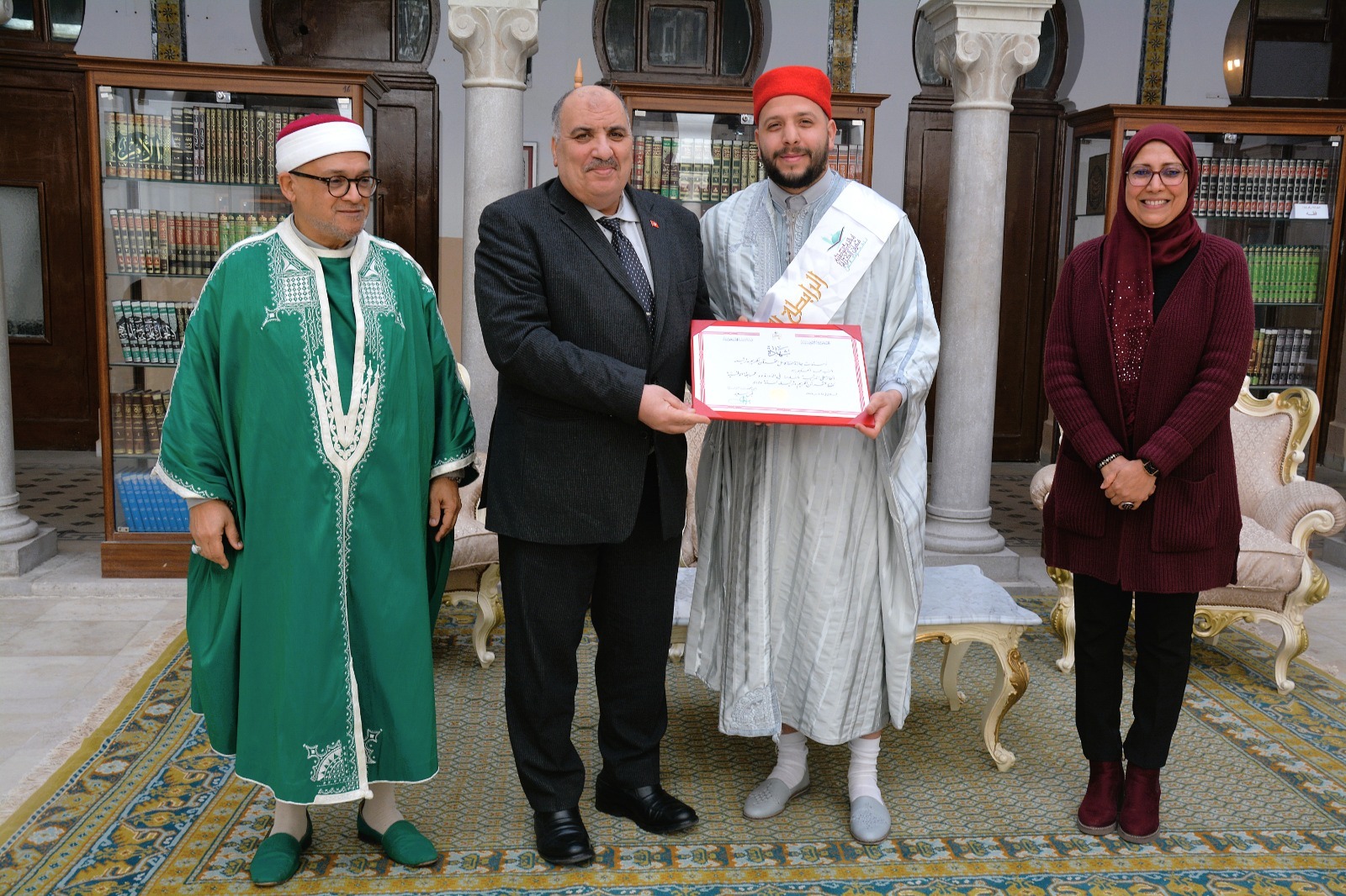 حفل تكريم الفائزين في المسابقة الوطنية لحفظ القرآن الكريم