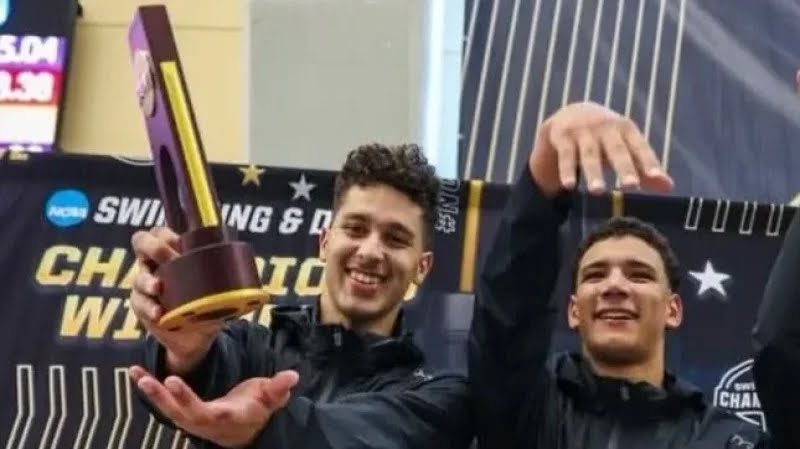 بطولة الجامعات الامريكية للسباحة - ميدالية ذهبية لايوب الحفناوي وفضية لاحمد الجوادي في سباق 500 ياردة