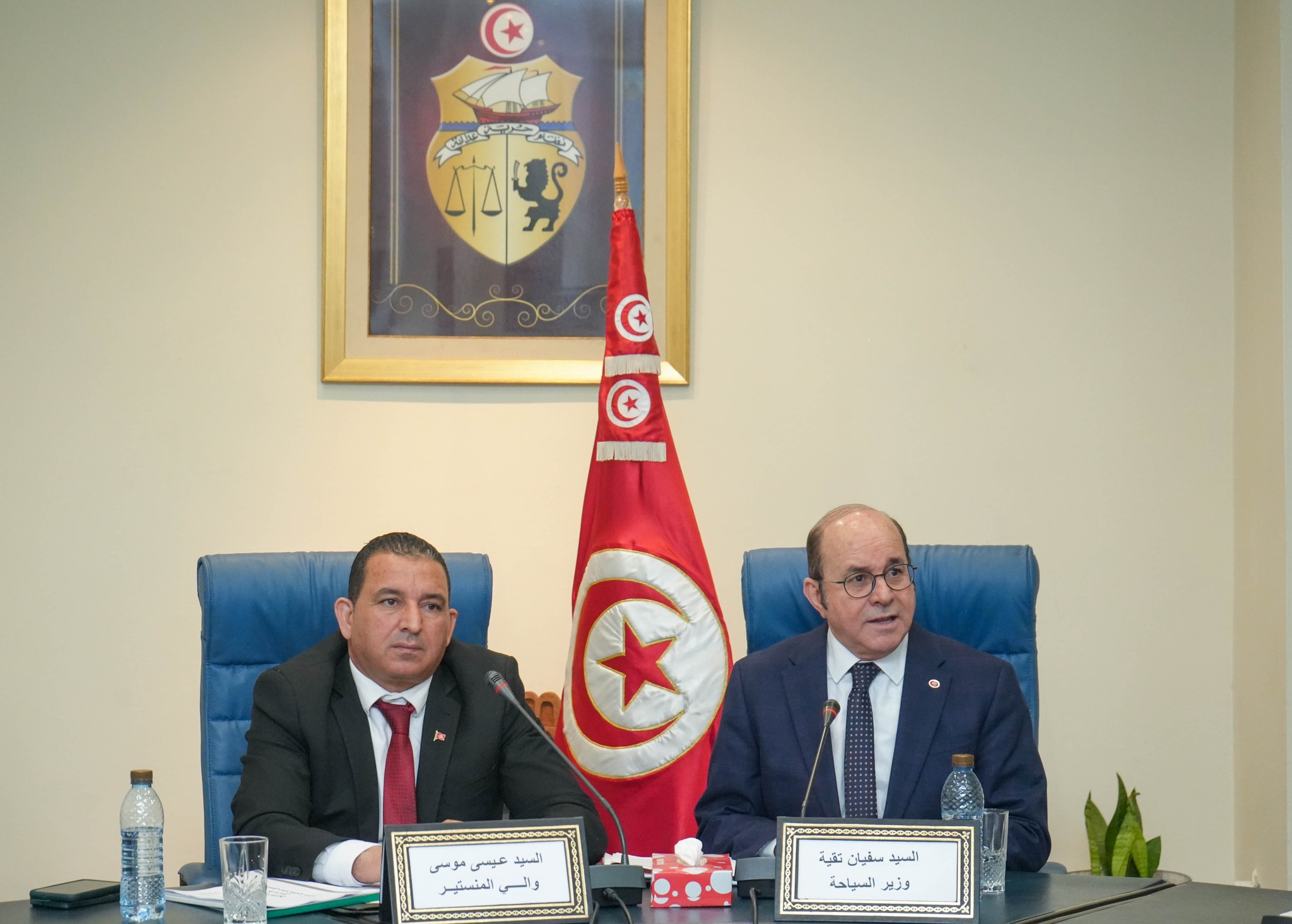 المنستير: متابعة سير النشاط والمشاريع في قطاعي السياحة والصناعات التقليدية.