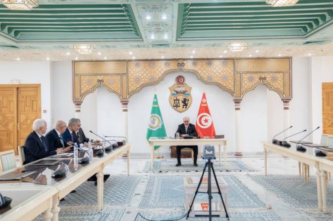 وزير الشؤون الخارجية يشارك في اجتماع الدورة 165 لمجلس جامعة الدول العربية على المستوى الوزاري المنعقد الأحد عن بعد