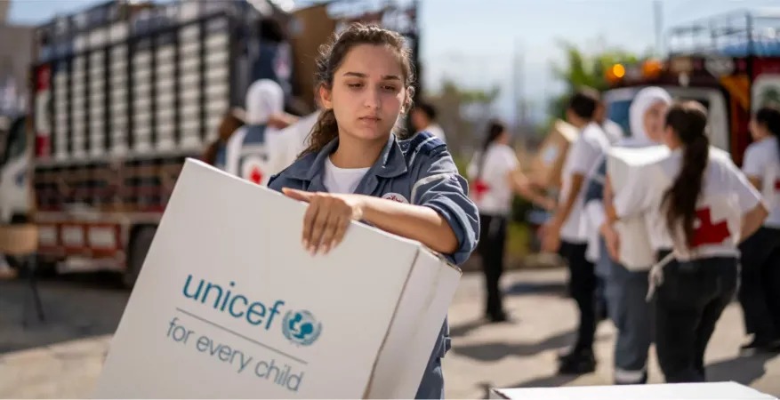 اليونيسيف : العــ دوان الصهــ يوني أجبر 19 ألف طفل على ترك منازلهم بشكل يومي في لبنان