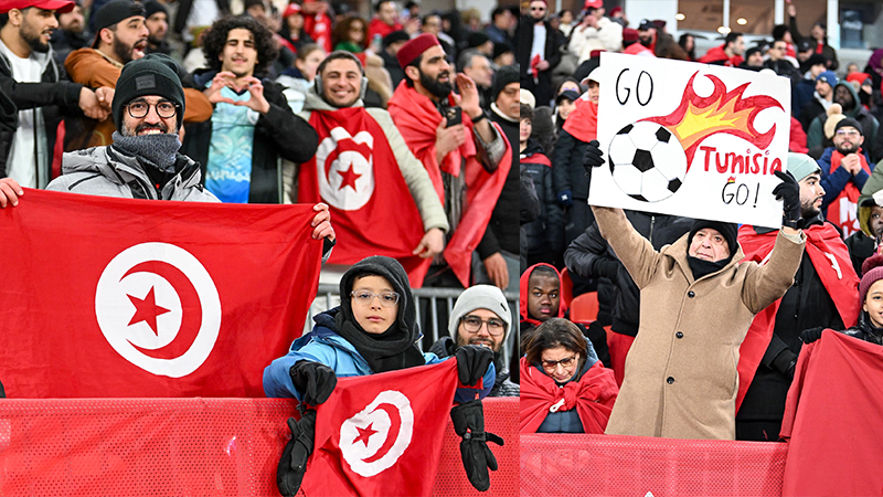 سفارة تونس بكندا تدعو الجالية والجمهور الرياضي الى الالتزام بالقوانين المنظمة للقاء الودي الذي سيجمع اليوم المنتخب الوطني بنظيره الكندي