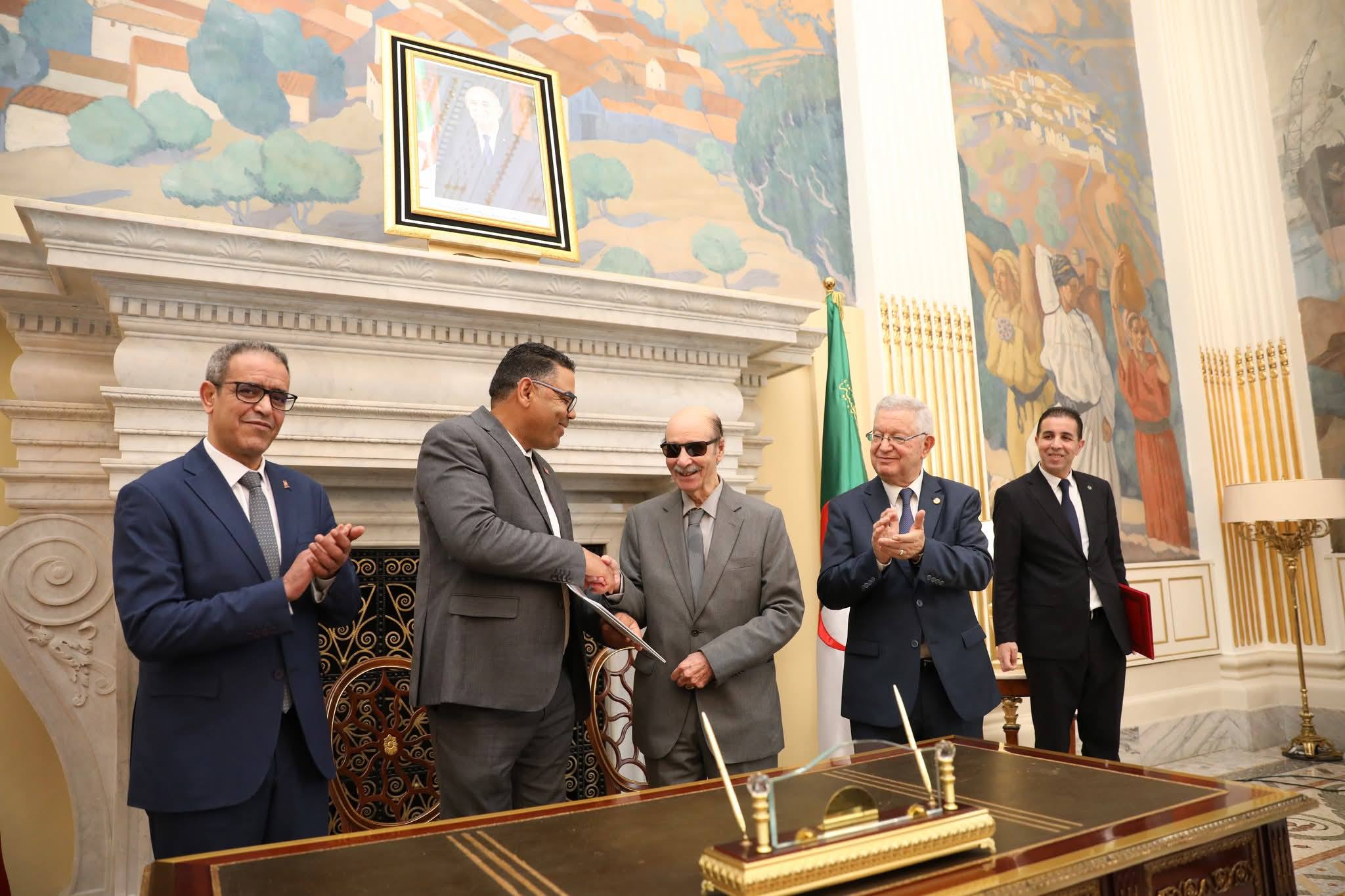 تنصيب مجموعة الصداقة والأخوة البرلمانية بين مجلس الجهات والأقاليم ومجلس الأمة الجزائري