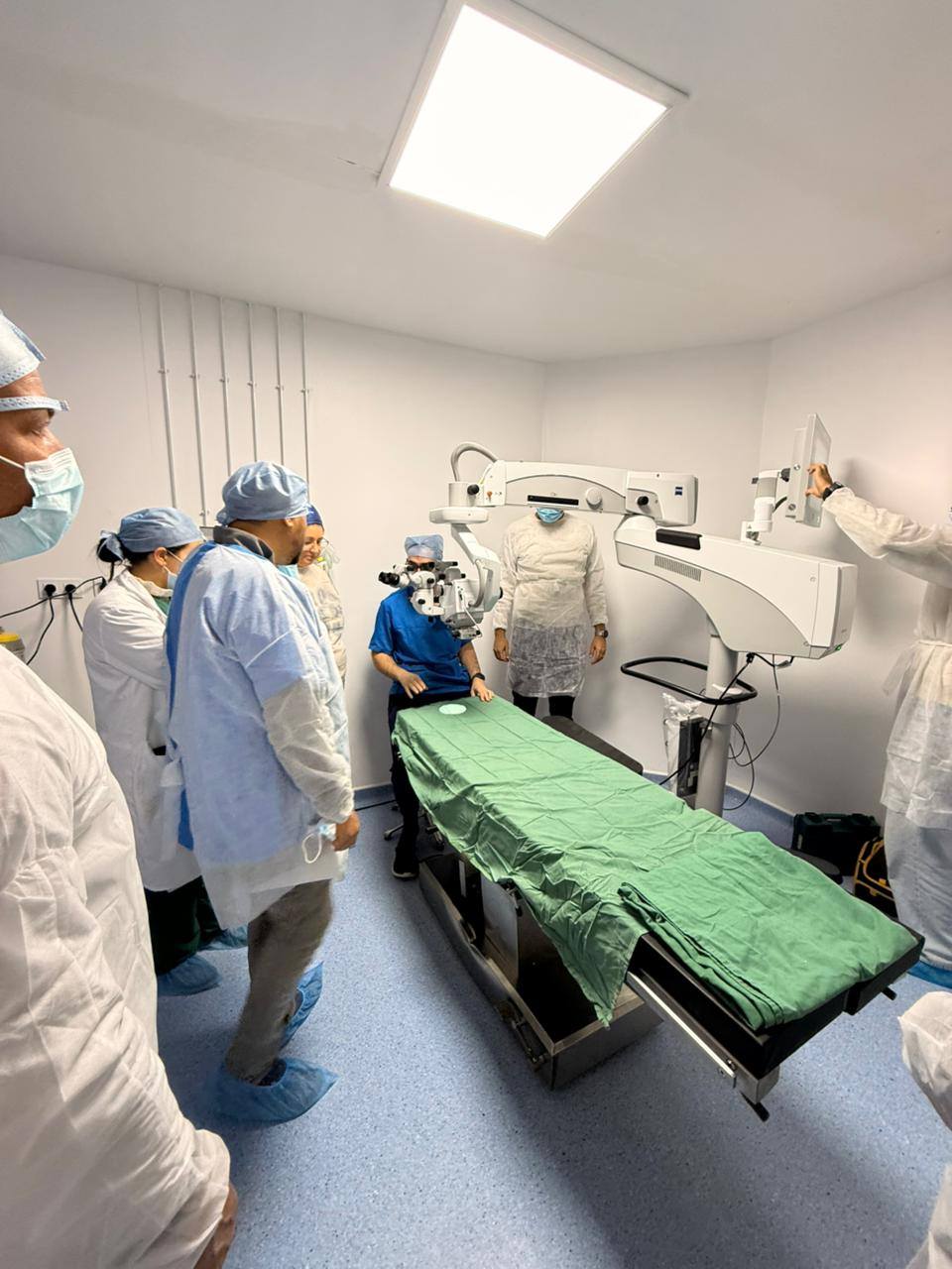 تعزيز قسم جراحة العيون بالمستشفى الجهوي بجندوبة بتجهيزات حديثة في مجال طب العيون