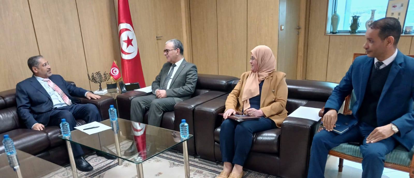 تونس - المصرف العربي للتنمية الإقتصادية في افريقيا : حرص مشترك لتعزيز التعاون في الفترة القادمة. 