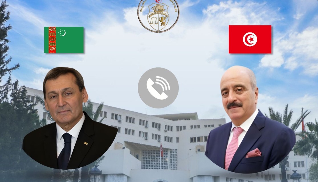 وزير الخارجية يبحث هاتفيا مع نظيره التركماني سبل تعزيز التعاون بين البلدين