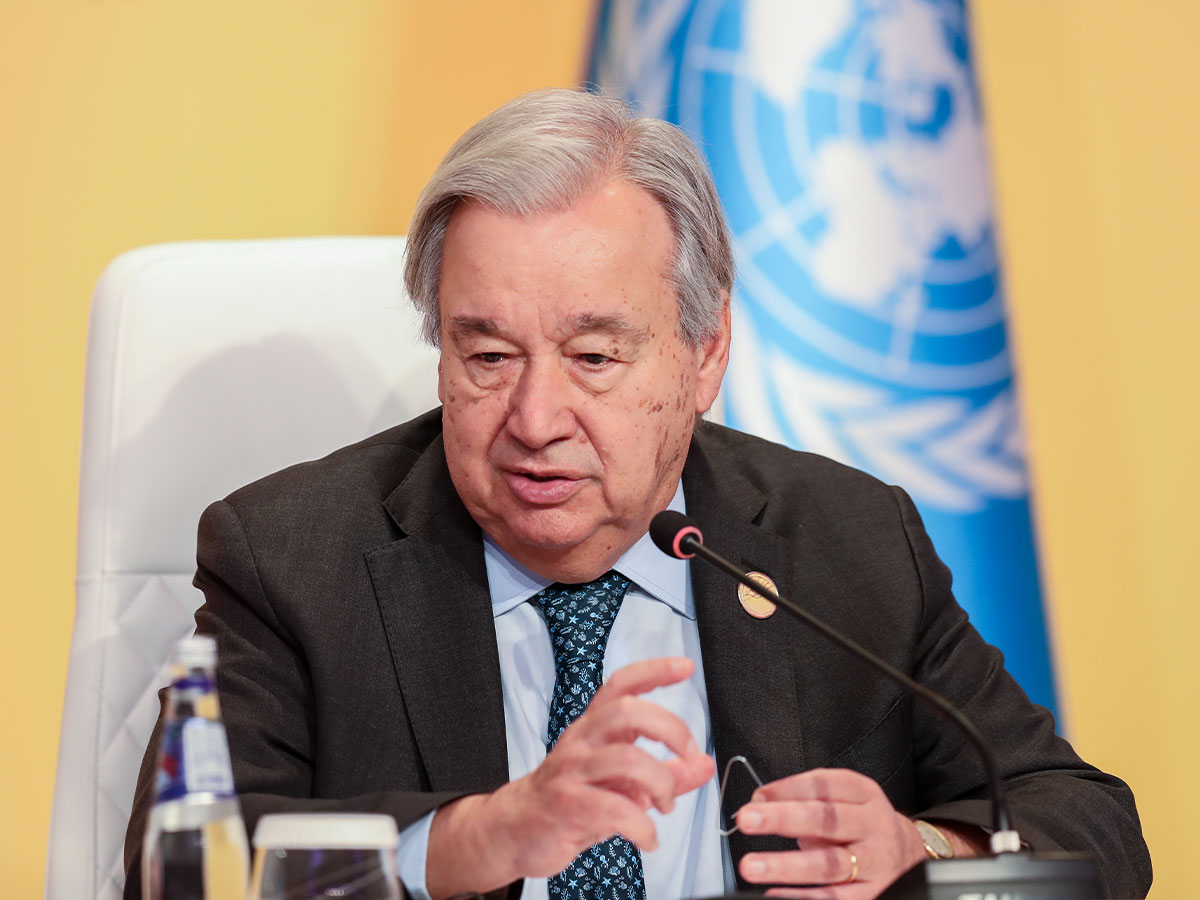 الامين العام للأمم المتحدة يدعو إلى وقف الصراع في الشرق الأوسط ويحذر من تبعاته