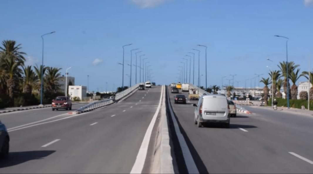 غلق الجسر على مستوى شارع ياسر عرفات قبالة المحطة الرئيسية لمطار تونس قرطاج الدولي لمدة ثلاث ليال