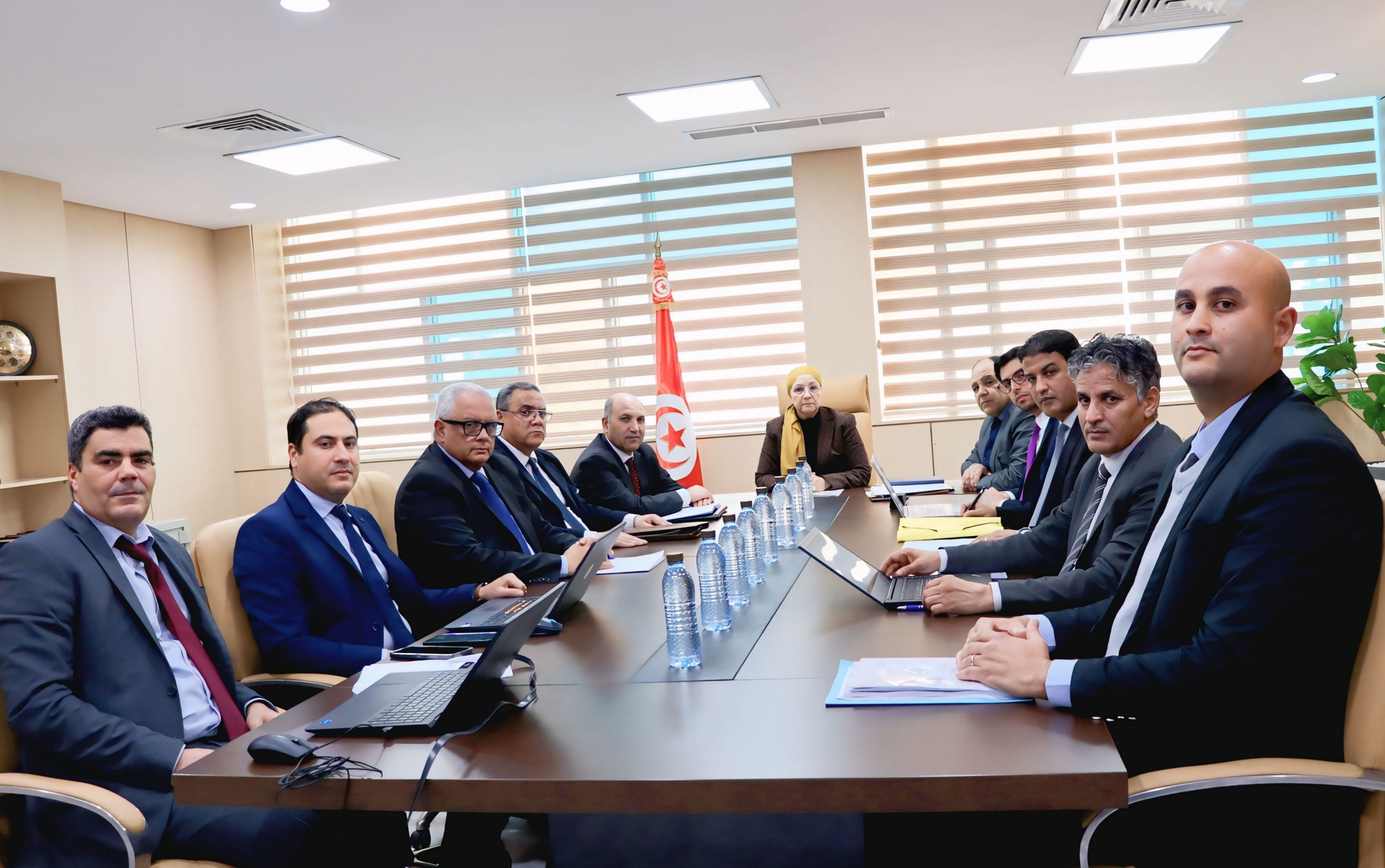 برامج التحول الرقمي للمنظومة القضائية محور جلسة عمل بوزارة العدل 