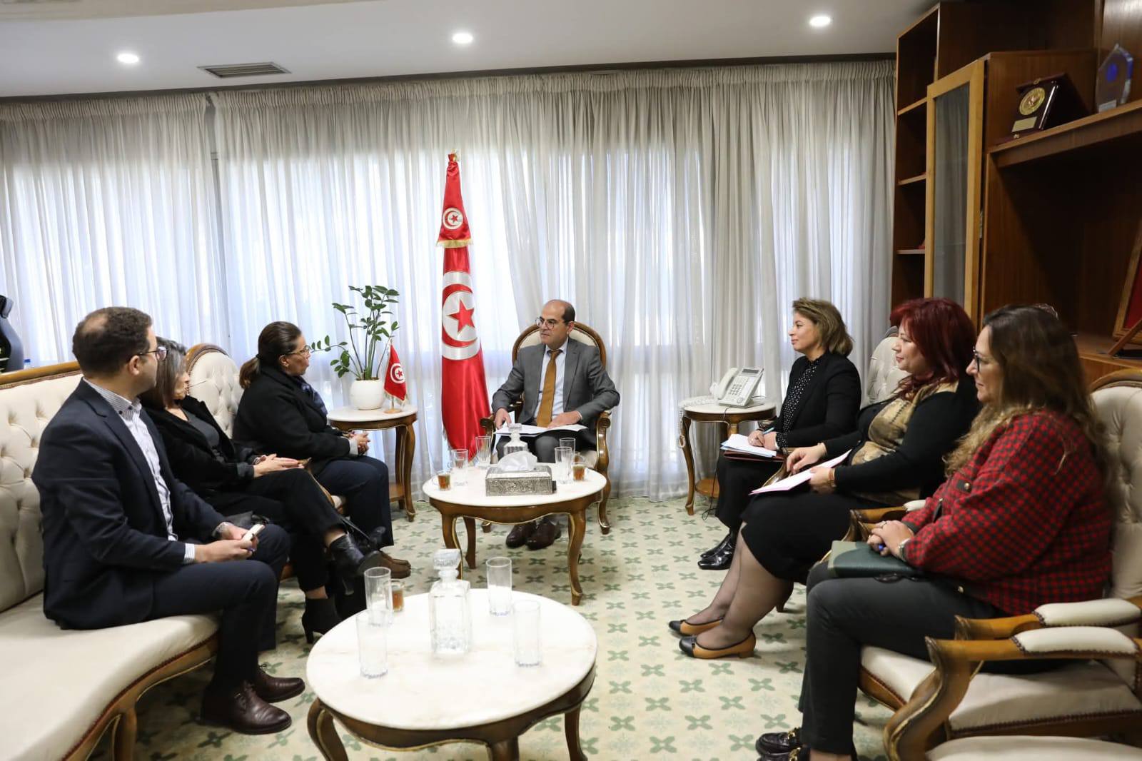 وزير التجهيز والإسكان يلتقي رئيسة المكتب الفرعي لمنطقة المغرب العربي لبرنامج الأمم المتحدة للمستوطنات البشرية